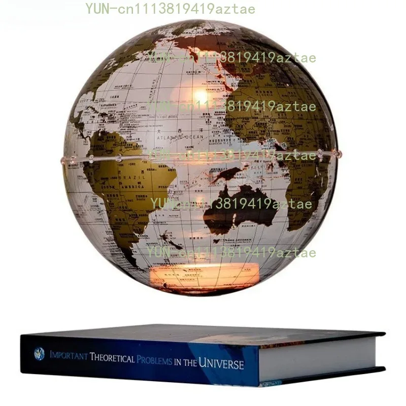 8inch 20cm Magnetic Levitating Transparent Floating Globe Office Home Decor Birthday Business Gift Accessories