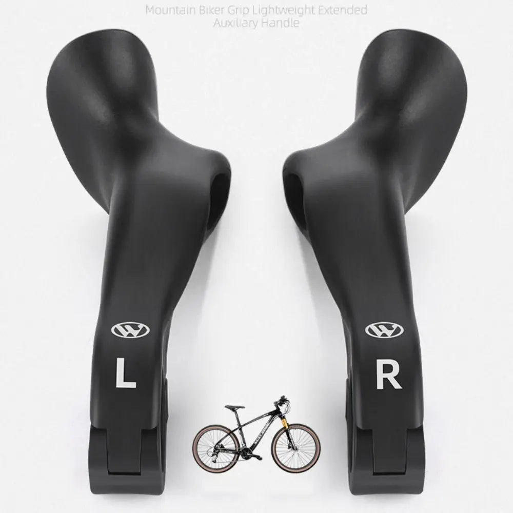 

Durable Nylon Bicycle Handlebar Cow Horn Black Vice Handle Anti-slip Bicycle Accessories MTB Road Bike