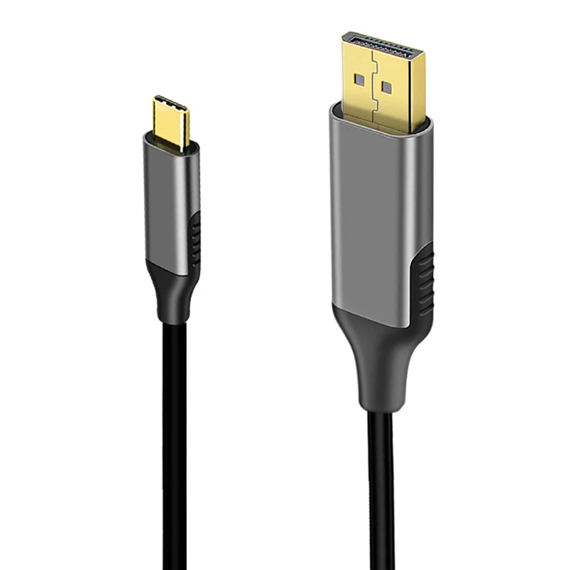 

10 шт. Высококачественный кабель Type-C к DisplayPort 4k 120 Гц 8K 60 Гц DP Кабель USB-C к DP Кабель передачи видео и аудио высокой четкости