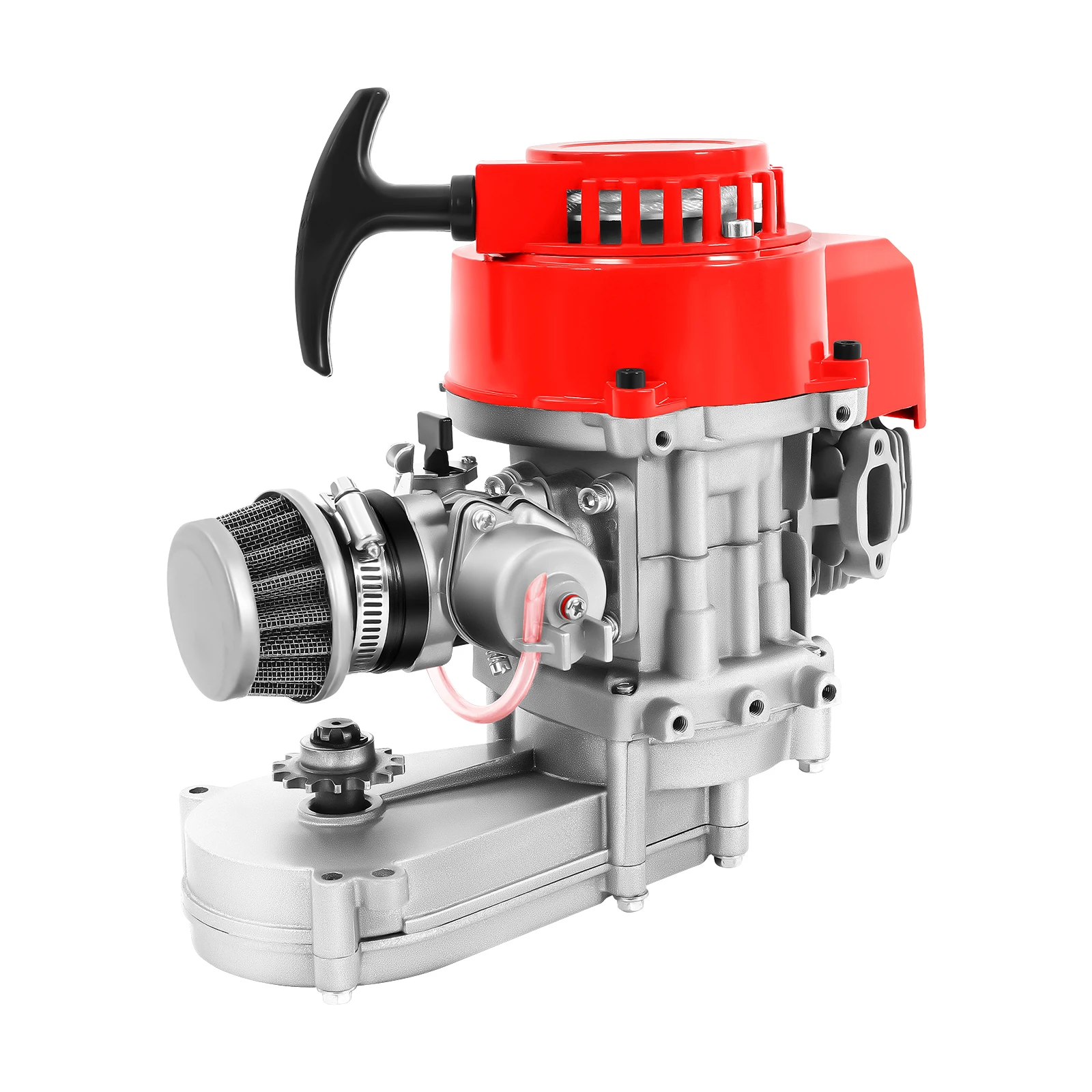 

49cc Two-stroke Engine Single Cylinder Pull Rope Start Motor 6500rpm 2 Stroke Engine Motor