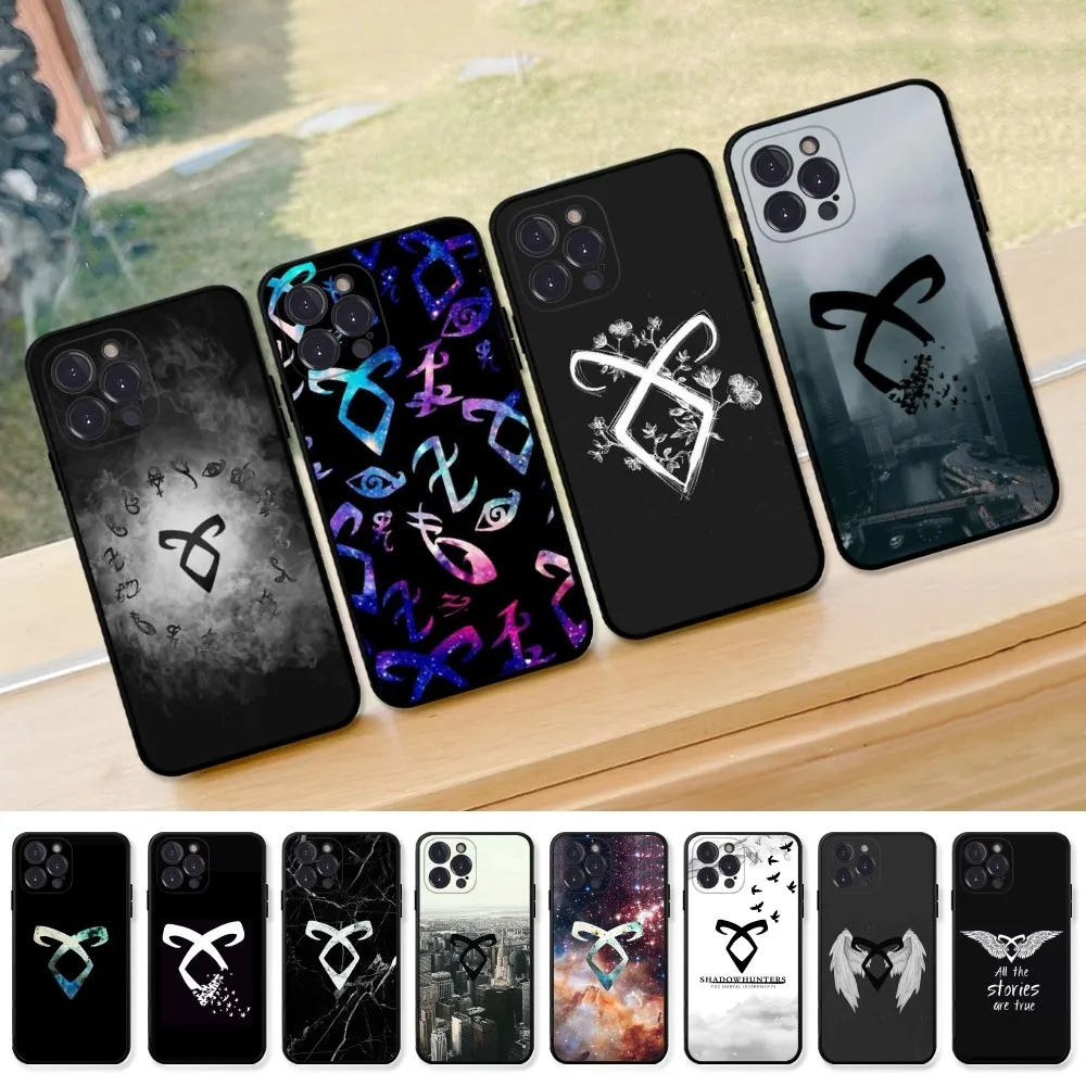 

Shadowhunters Phone Case For iPhone 15 14 11 12 13 Mini Pro XS Max Cover 6 7 8 Plus X XR SE 2020 Funda Shell