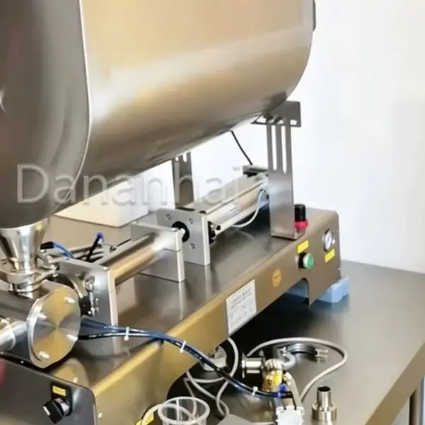 

2026 Cream Honey Horizontal Filling Machine with Heating Mixer New Hot Selling Product for Packaging Equipment