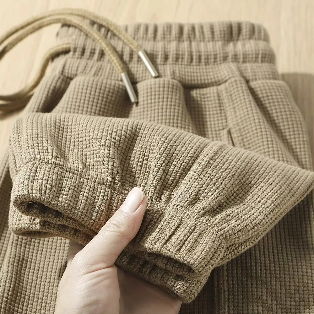 

Свободные мужские спортивные штаны, очень большой размер 300, американские повседневные длинные брюки Wer id с тяжелыми манжетами