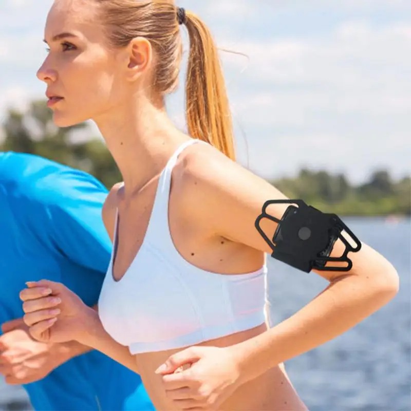 Phone Arm Bands For Running Running Phone Holder Armband 360 Degree Rotatable Forearm Armband For Jogging Hiking Biking Cell