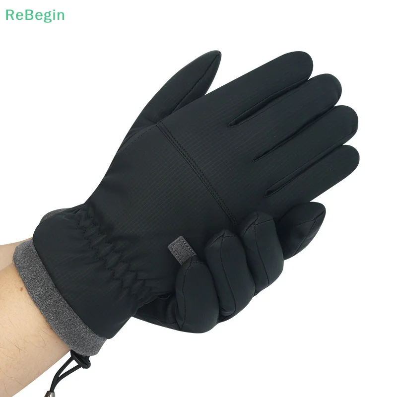 1Pair Winter Cycling Gloves For Men Women Warm Biking Glove For Riding Bicycle Gloves Waterproof Touchscreen Accessories