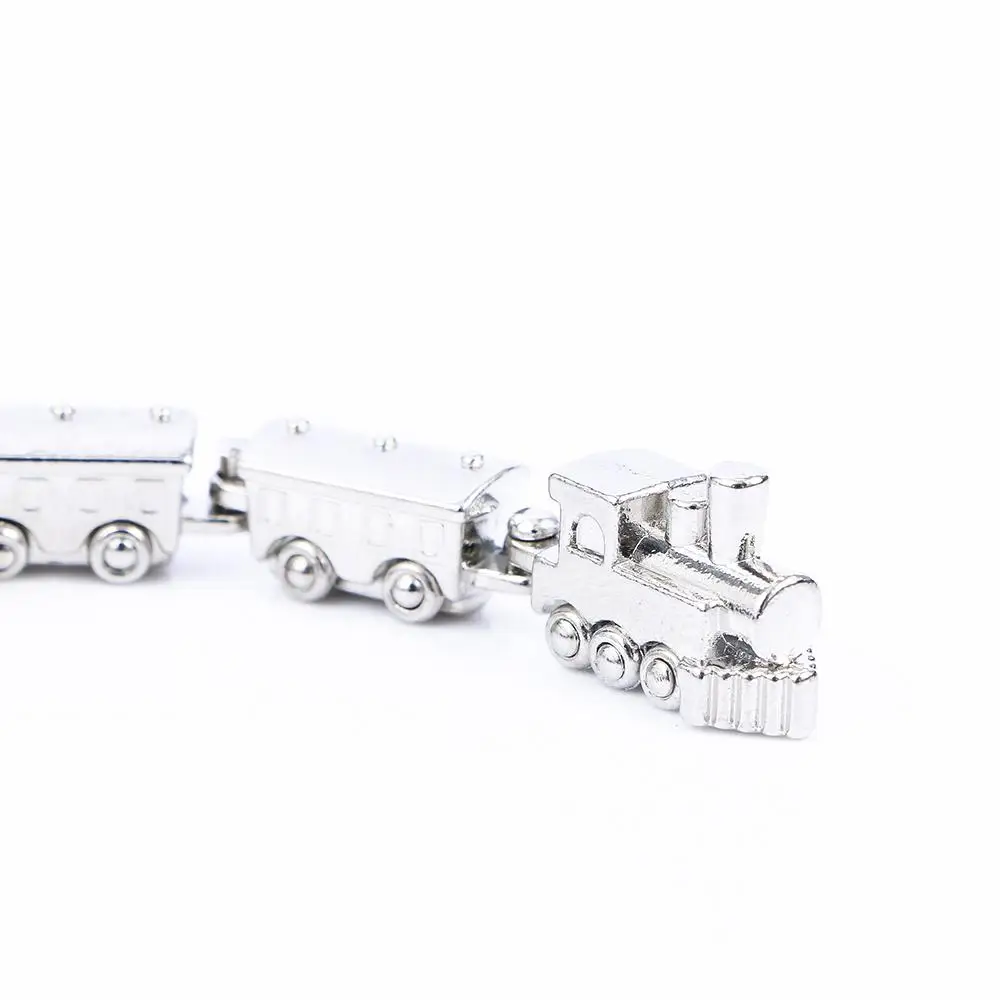 Special Alloy Unisex Gift Metal Train Shaped Key Ring Key Chain Fashion Jewelry Key Holder