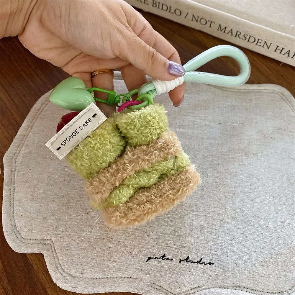 لطيف Kawaii كعكة قلادة ساندويتش هوت دوج مضحك محاكاة الغذاء المفاتيح برغر ظهره ديكور حقيبة كيرينغ هدية عيد ميلاد