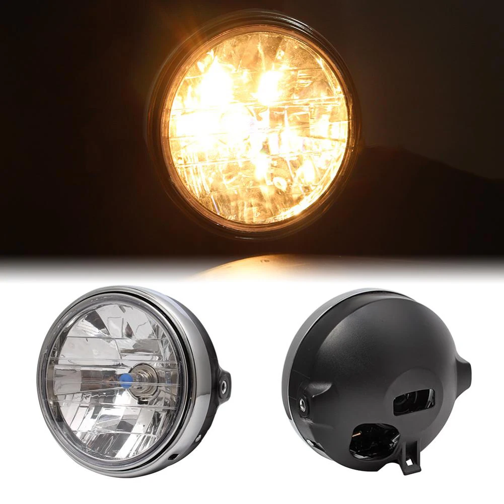 LED Modified Light Round LED Spot Light Waterproof LED Indicator Light 12V 35W P43T for Honda CB400/900 CB750 for Hornet 600 900