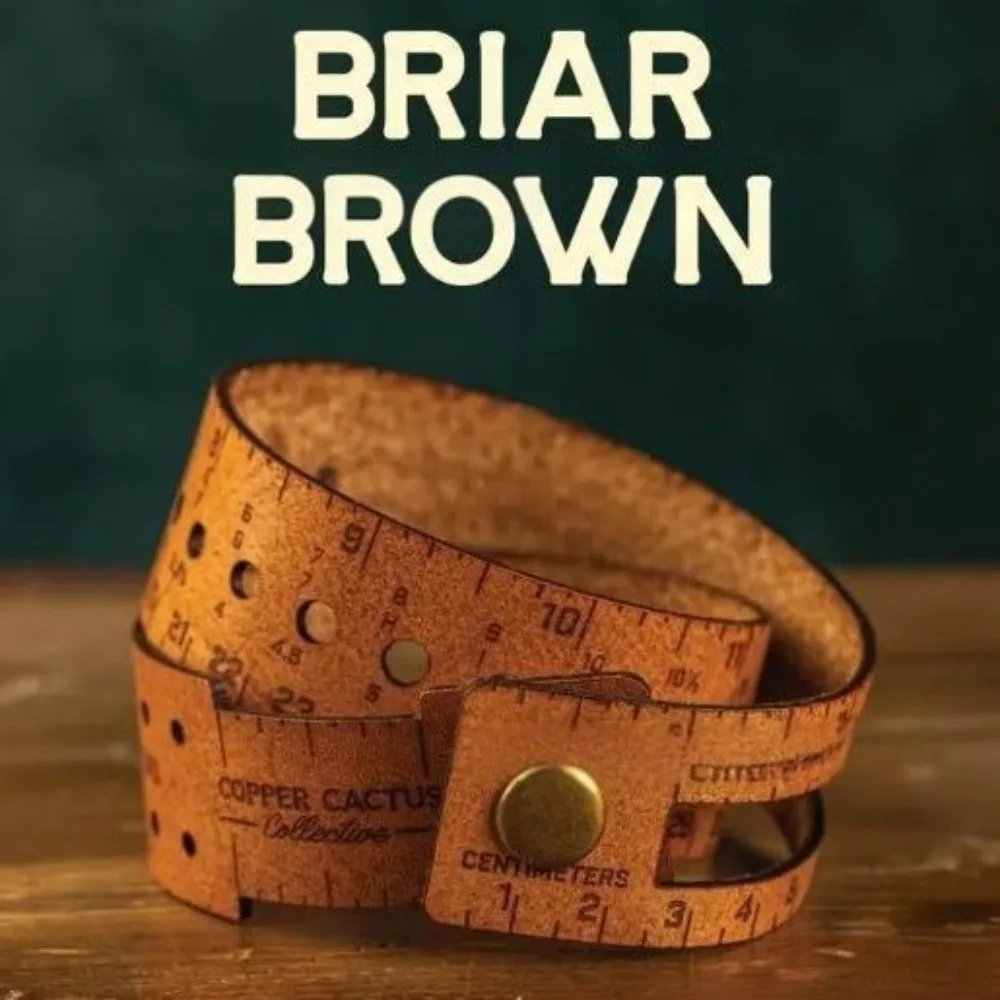 متعددة الوظائف 7 في 1 الجلود أداة قياس غرزة علامات تخزين المحمولة المعصم حاكم هدية ل Crafter Crocheter