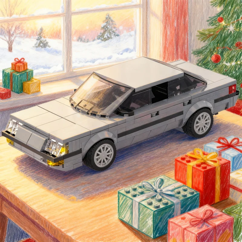 

300pcs MOC Audiee Cars Model Building Blocks Architecture Assemble DIY Toys Creative Education Brick Kids Christmas Gifts Idea