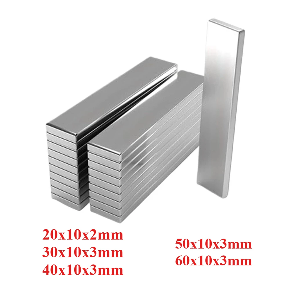 Strong Rectangular Magnet Rare Earth Neodymium for Fridge,DI