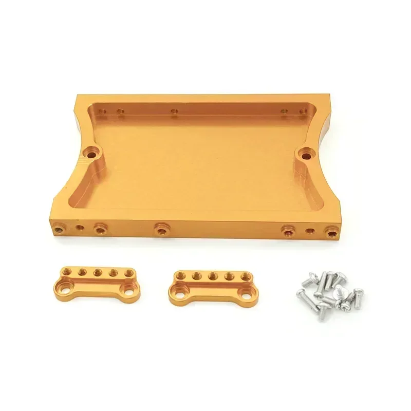 

A Set of Metal Parts Shock Absorber Bracket and Metal Tail Beam for RC Car for MN Model D90 D91 D96 MN98 99S