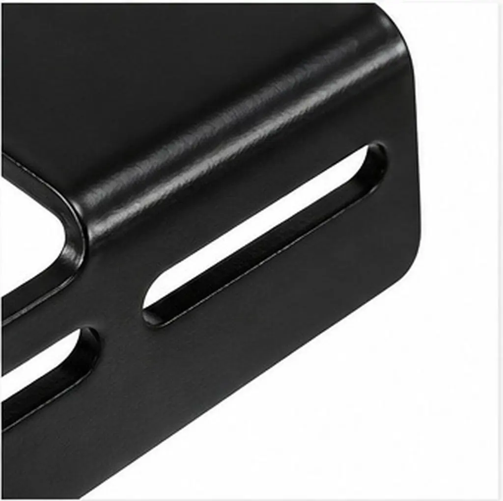 Black Heavy-Duty Desk Clamp Pegboard Fixing Bracket Metal Adjustable Table Edge Clamp Holder for Home Office Desktop