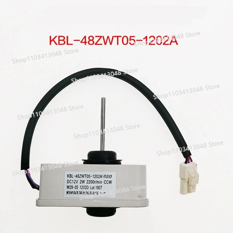 

Suitable for Omar Refrigerator Fan Motor KBL-48ZWT05-1202A DC 12V 2200r/min