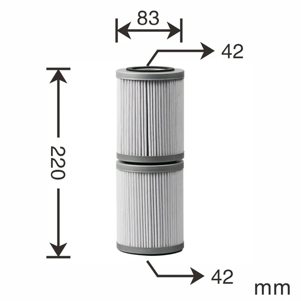 Excavator parts hydraulic oil return filter for Case Kobelco SK60/75-8/YR52V01004R300/YR52V01002P2/6109FS DH40019B