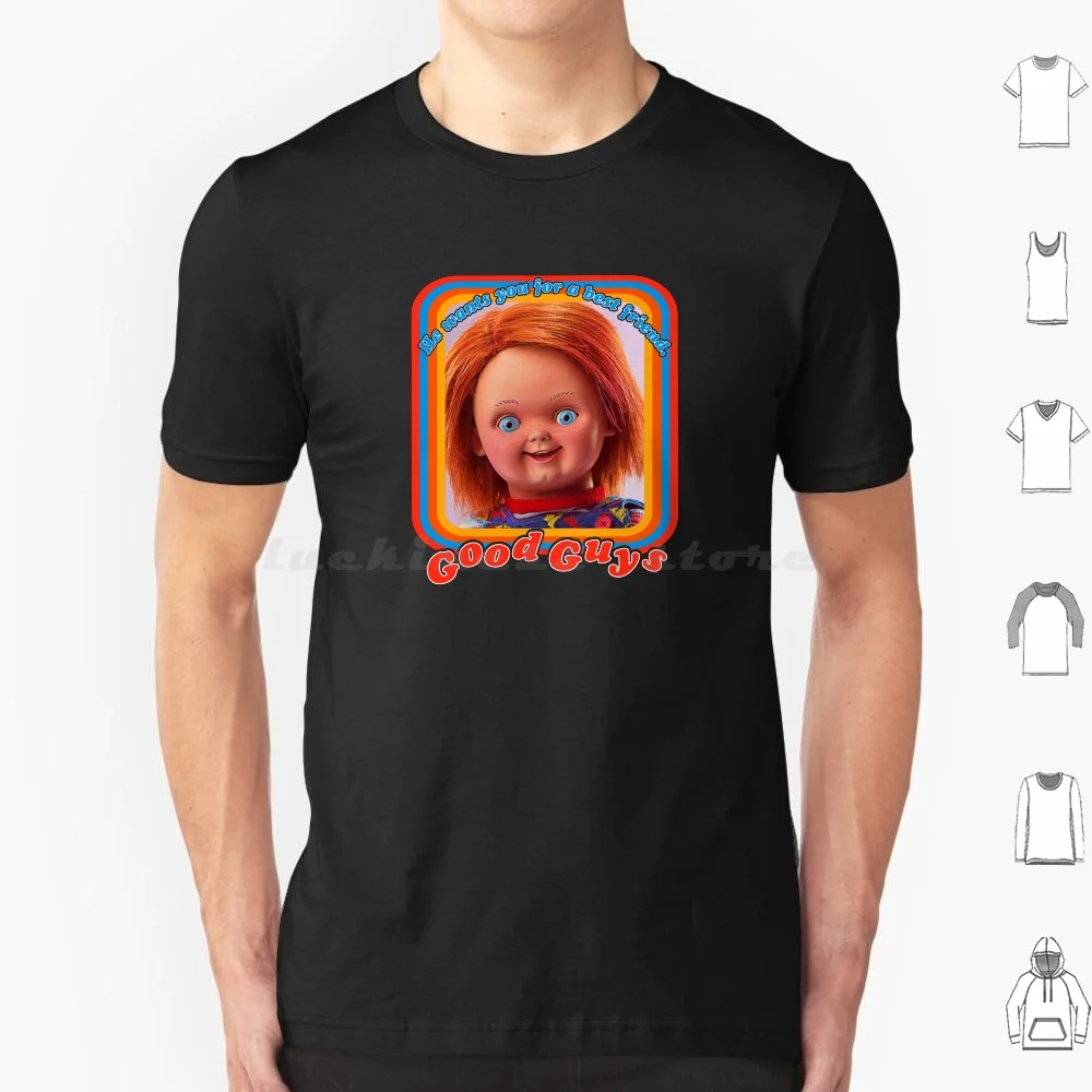 Camiseta Good Guys para hombres, mujeres y niños, 6xl, Chucky Childs Play Horror Good Guy Good Guys, muñeca de los años 80, muñeca Bride Of Chucky Good Guy