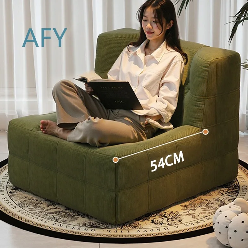 Lazy Retro Compressed Sofa for Nordic Living Room Corner Sofa for Bedroom Home Furniture for Modern Luxury Compressible