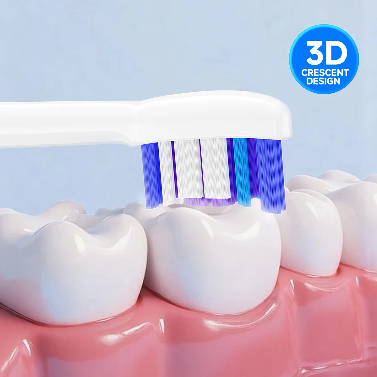 

Сменная насадка для зубных щеток, совместимая с моделями Philips Sonicare /HX6/HX9/HX5/HX7/HX8.