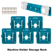 1-10 PCS Battery Holder for Makita 18V Li-ion Battery Tools Machine Holder Storage Rack Wall Mount for BL1860 BL1850(No Battery)