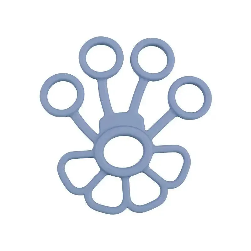 New Silicone Five-Finger Grip Set Finger Stretching Fitness Machine Hand Exercise Grip Ring Resistance Band