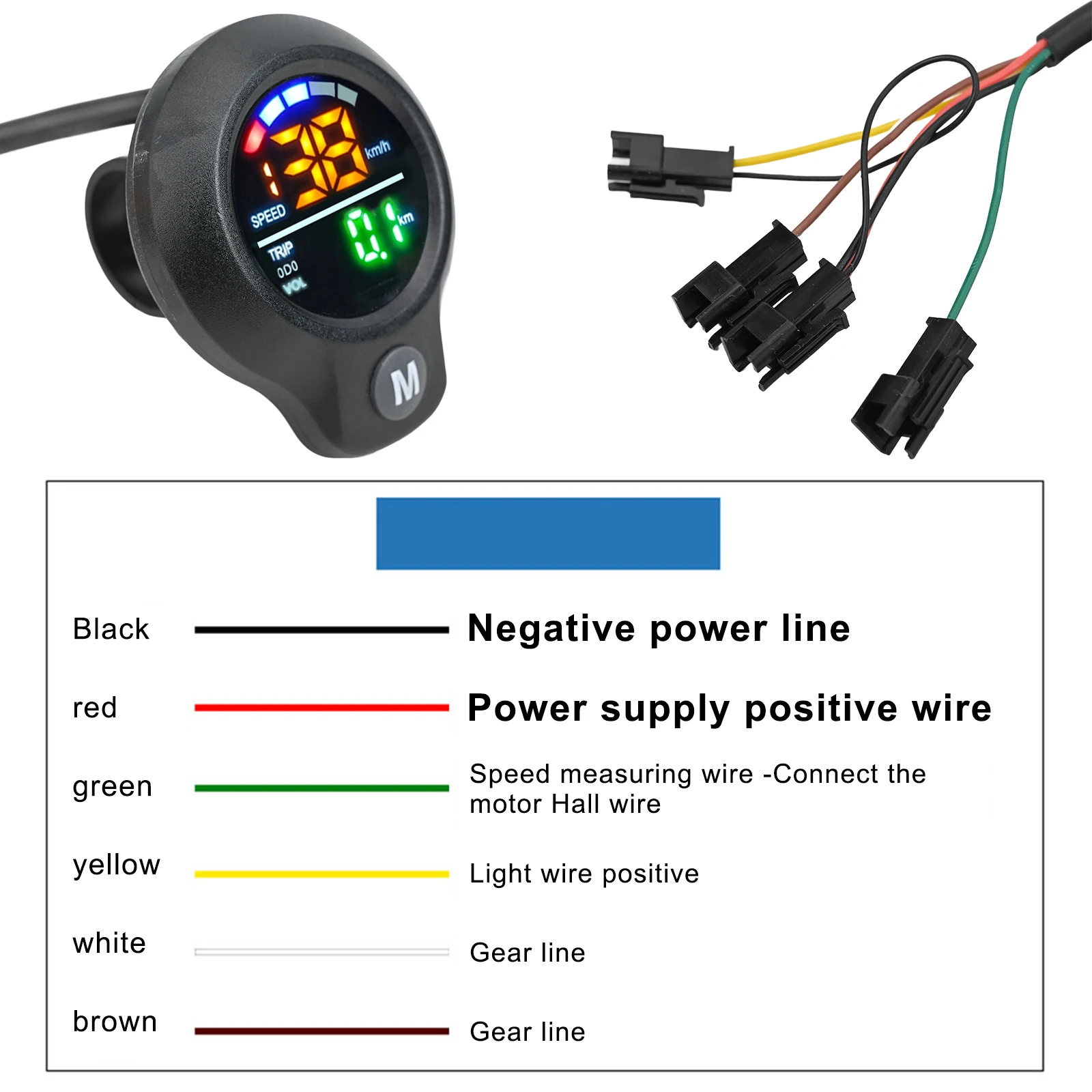 تقريبا 16x10x5 سنتيمتر عرض السيارة الكهربائية توافق جيد عرض الأميال 22 مللي متر تركيب قطر ركوب الخيل #3