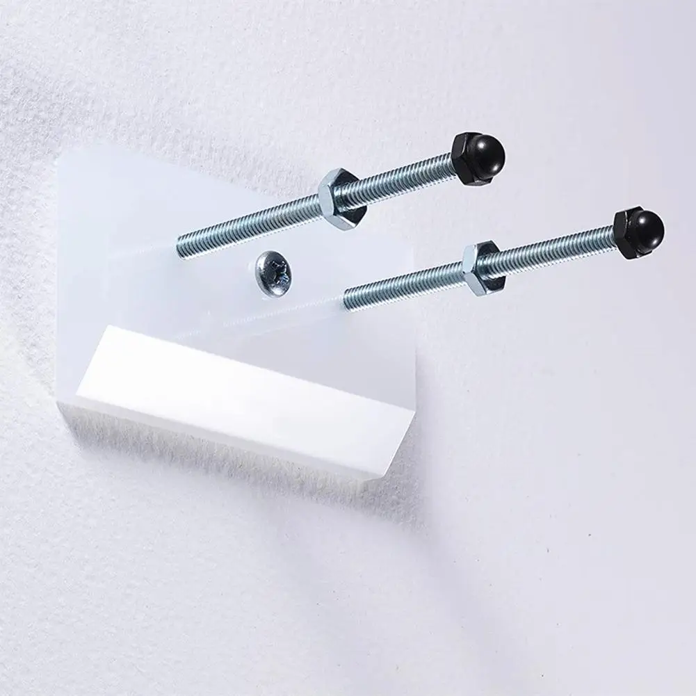 

6Pcs Skateboard Wall Mount Longboard Deck Hanger Display Stand Storage Holders