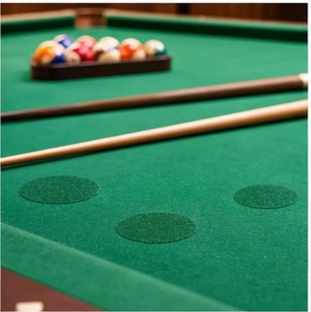 Round Table Cloth Repair Patches – Dot Stickers for Pool, Billiards & Snooker Table Maintenance and Position Marking