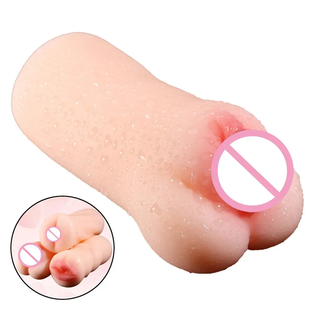 Masturbatore Maschile con Vagina in Silicone, Giocattolo per Uomo con Vagina Stretta, Vibratore Femminile, The Wand Brinquedos