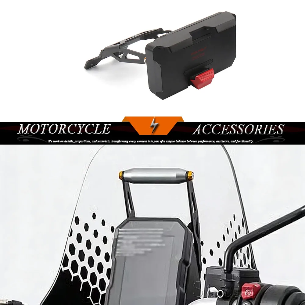 

НОВЫЙ GPS-держатель для навигации Desert X, кронштейн для мотоцикла, держатель для мобильного телефона, навигационный кронштейн для Ducati DesertX 2023