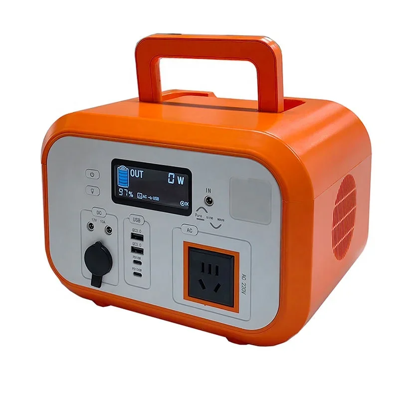 

Wholesale Customized Power Backup Supply Solar Generator 600W 1200W LiFePO4 Portable Power Station for Outdoor