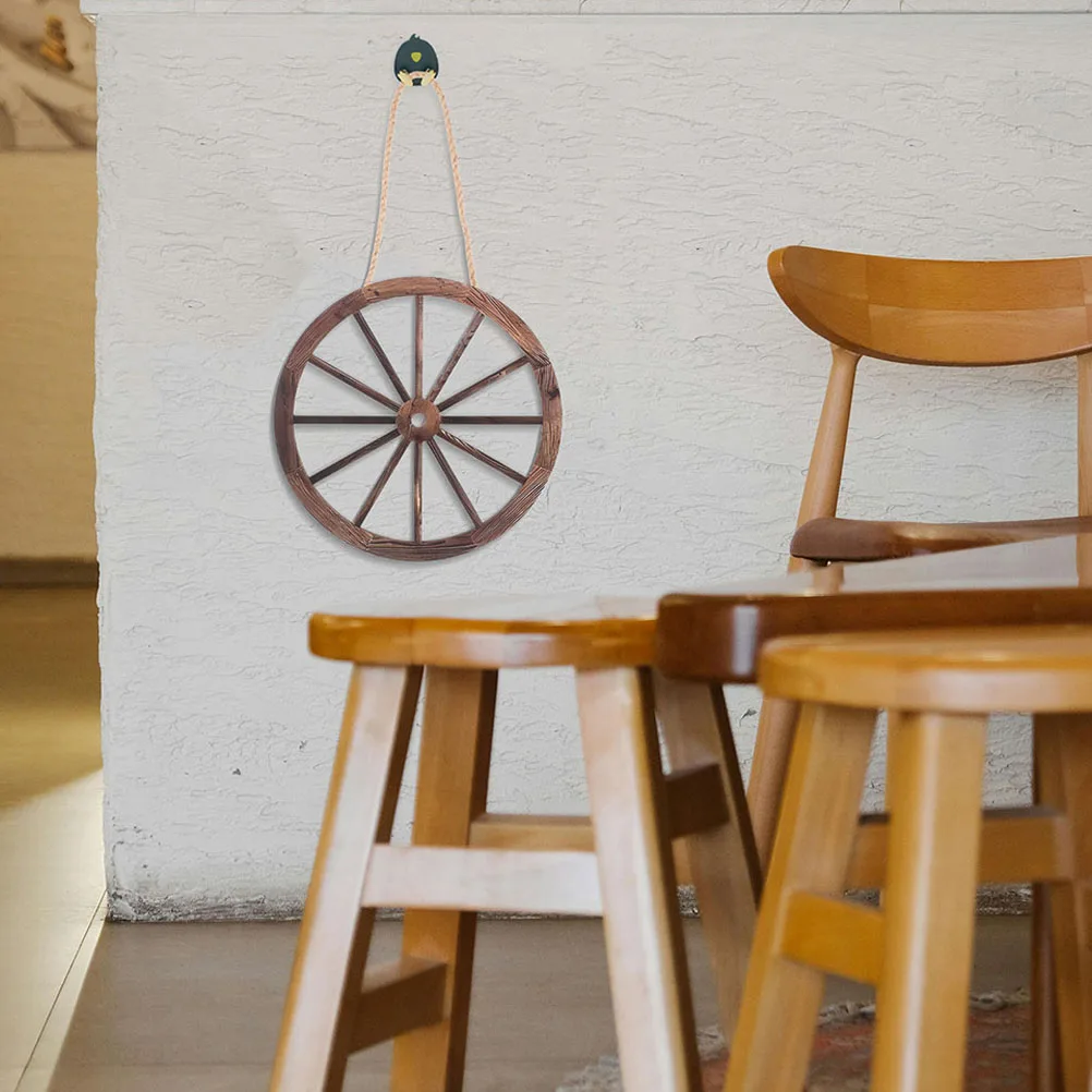 

2pcs Rustic Wooden Wall Decor Vintage Home Bedroom Garage Bar Outdoor Garden Fence Gate Theme nament Style Natural