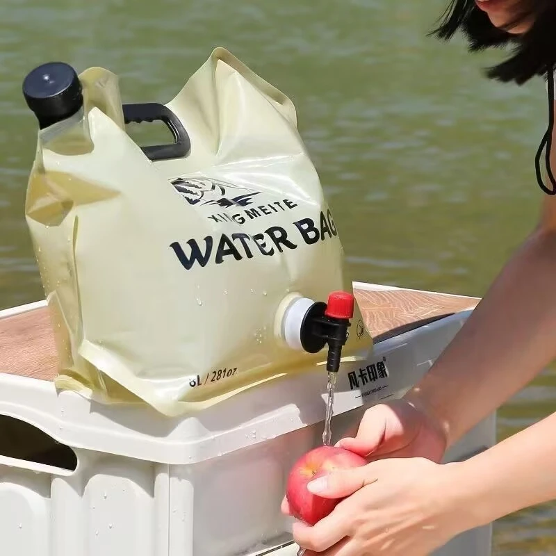 

Outdoor Mini Folding Water Bag Camping Touri Sm Large Capacity Portable Water Bag Thickened Soft Food Grade Water Storage Bag