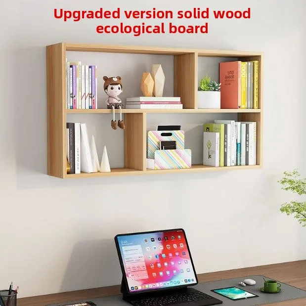 wood-wall-mounted-bookelf-kitchen-living-room-storage-ra-wine-cabinet-simple-modern-sle-cusizable-home-furniture