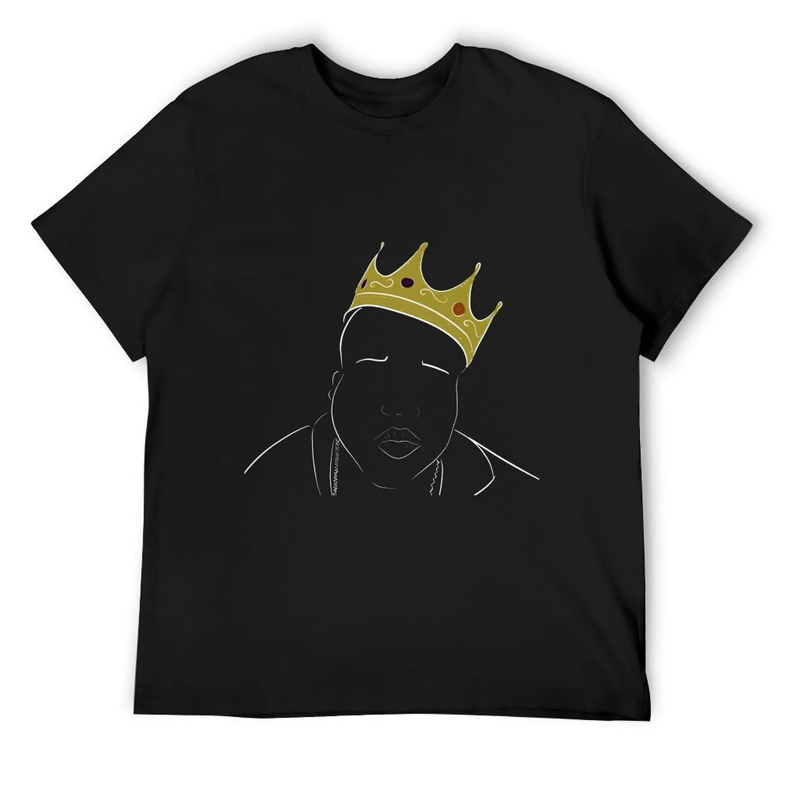 The notorious Big, biggie smalls, Christopher George Latore Wallace T-Shirt customs kawaii clothes T-shirt men