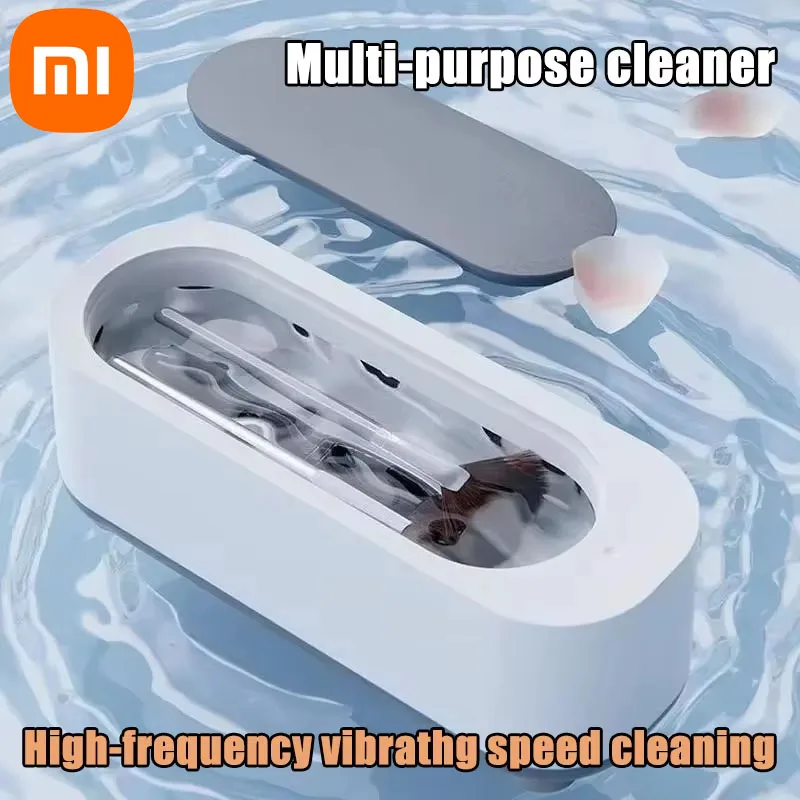 Xiaomi Ultrasonic Cleaning Machine 45000Hz High Frequency Vibration Wash Cleaner Washing Jewelry Glasses Watch Dentures