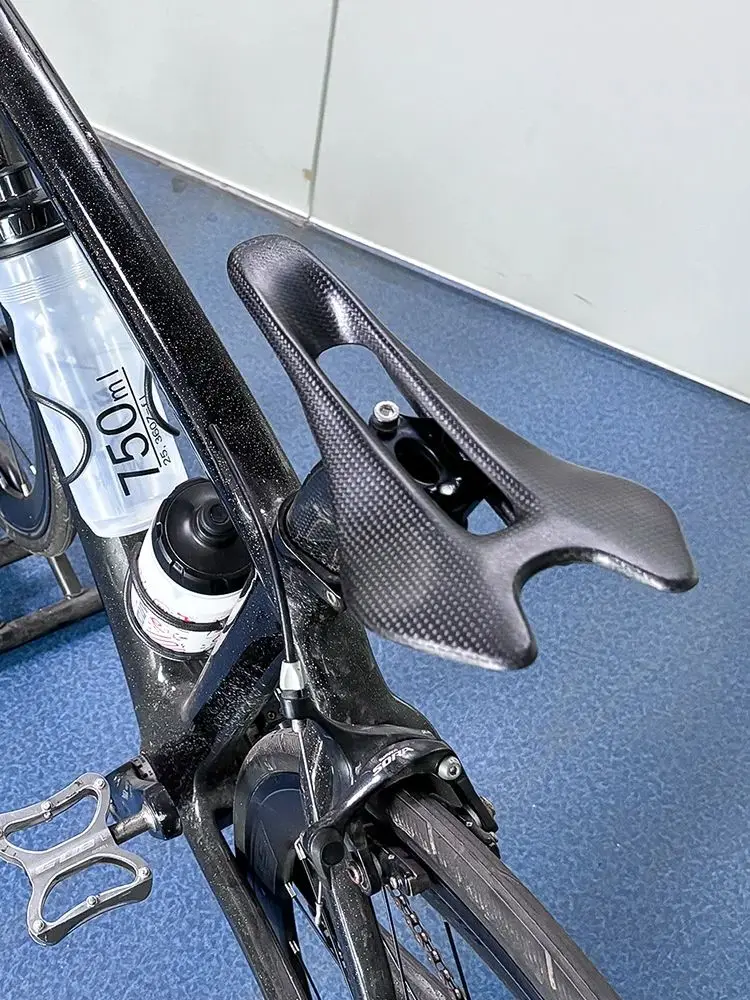 AliExpress BALUGOE Lightweight Carbon fiber Road Bike seat cushion Mountain bike folding Seat cushion MTB Bicycle saddle universal 51/50G