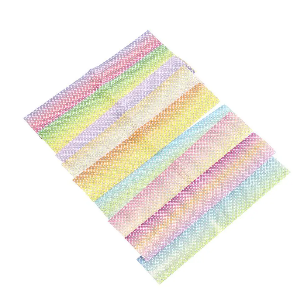 Transfer Self Adhesive Laser Fish Scales Gradient Mermaid Manicure Wave Decal Nail Art Decorations Nail Stickers Nail Foils