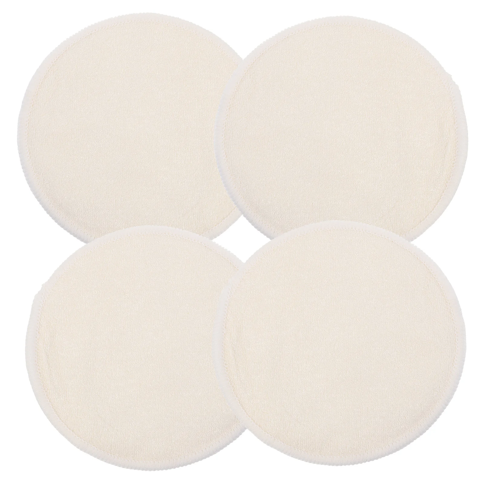 4 قطعة منصات التمريض قابلة لإعادة الاستخدام مرنة الرضاعة الطبيعية منصات الثدي ماصة مانعة للتسرب وسائد الثدي مريحة خفيفة الوزن ل جديد