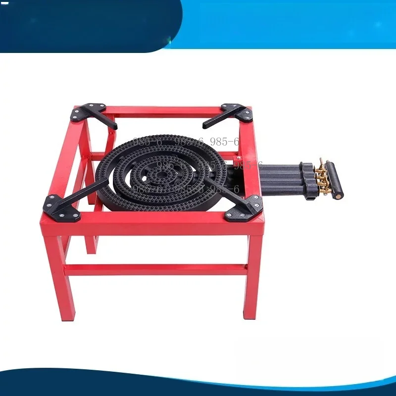 Commercial Cast Iron Gas Wok Stove Top Quality, Built-in Flame Failure Protection High Power for Catering Kitchen