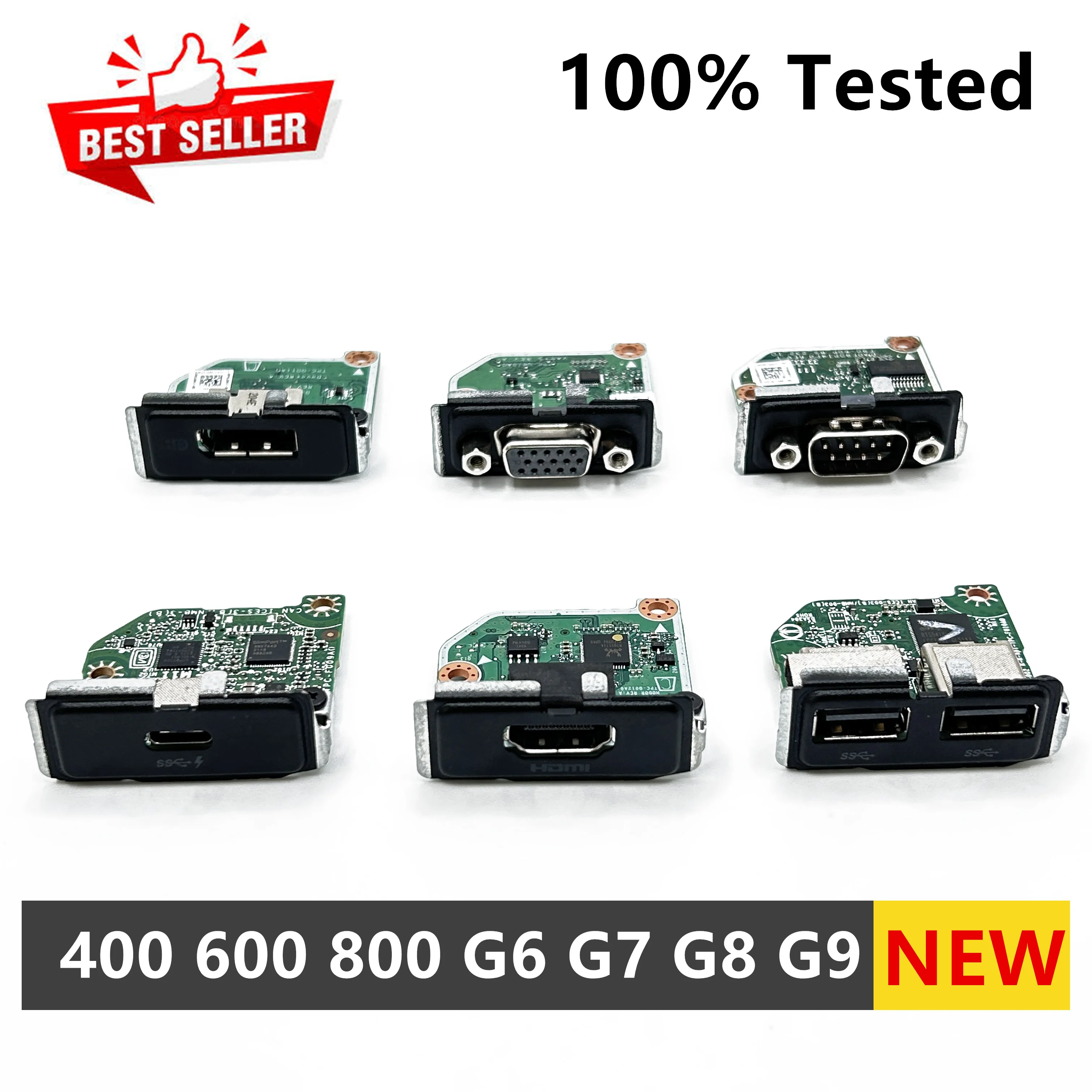 Original For HP 400 600 800 G7 G8 G9 Z2 Z1 Type-c Dual USB COM VGA