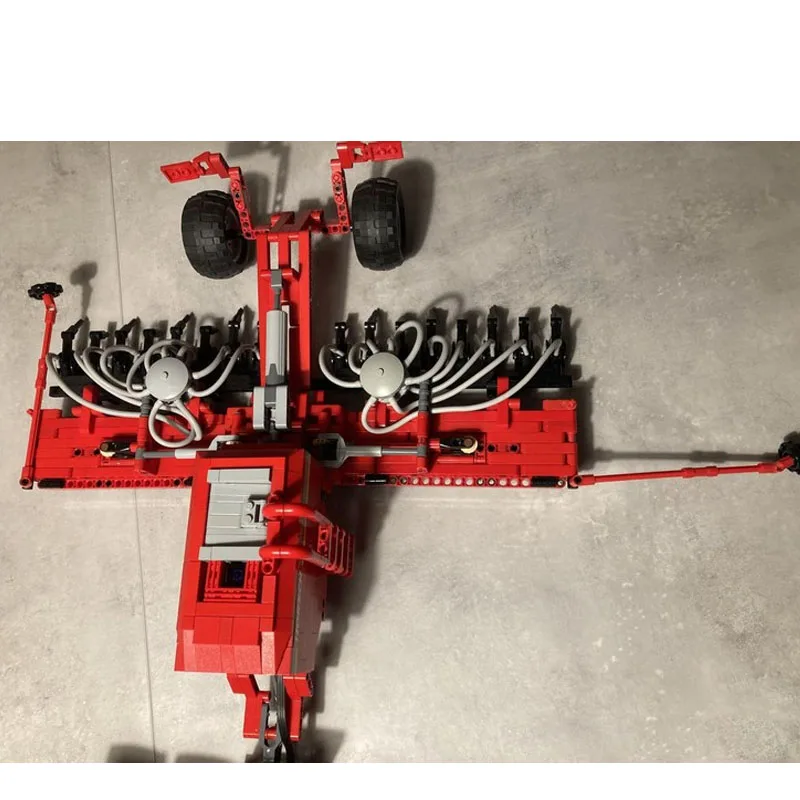 

MOC-203605 New KR6 Agricultural Seeder Building Block Model, 1114 Parts, Boys' Children's Birthday Building Block Toy Gift