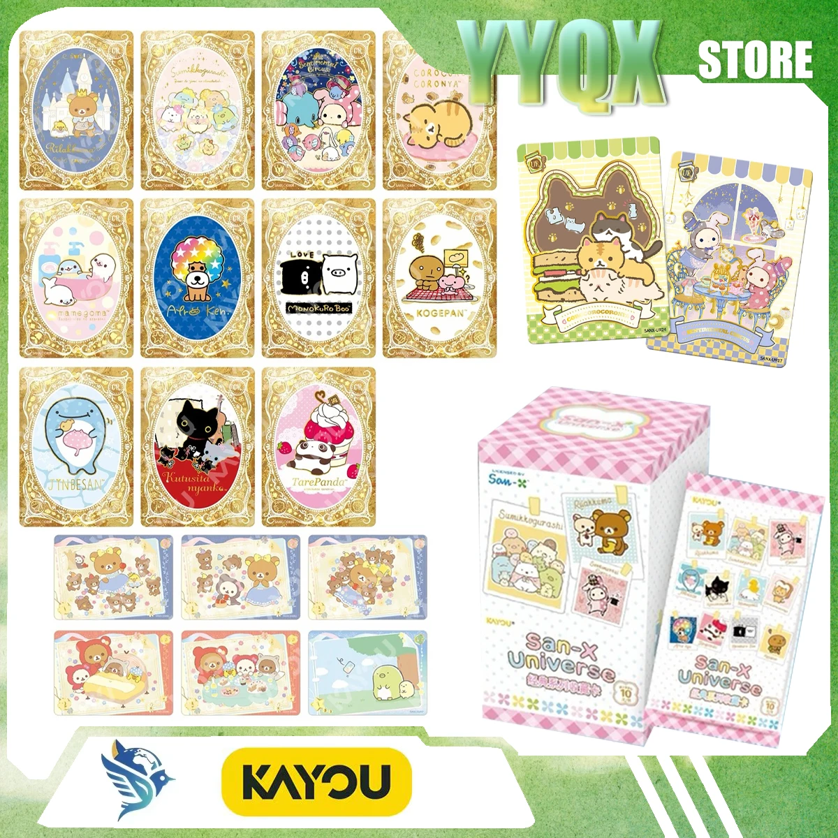 kayou-2026-nueva-coleccion-de-tarjetas-del-universo-san-x-figura-de-anime-regalo-sorpresa-juguete-coleccionable-decoracion