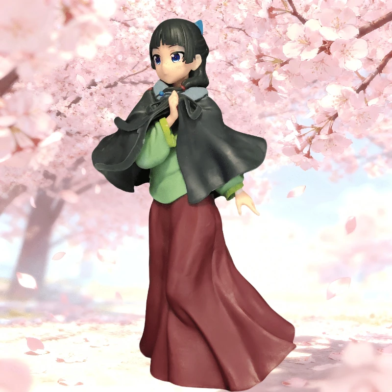 21 cm Figurka Anime Apothecary Diaries MaoMao Figurki Akcji Dekoracje na Biurko Urocze Dekoracje Prosty Styl Kawaii Dziewczyna Japońskie Lalki