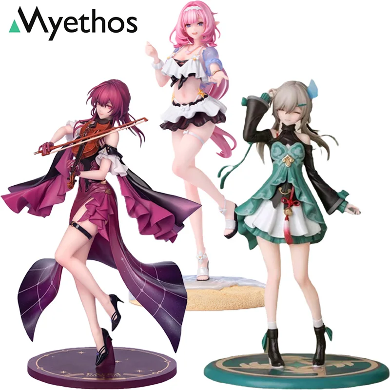 

In Stock Genuine Original Myethos Gift+ Qingque & Elysia Summer Goblin Miss Ver. & Kafka Star Iron LIVE Ver. Honkai: Star Rail