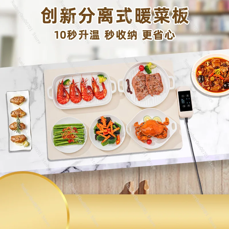 

Silicone Warm Dish Board Table Meal Insulation Pad Multi-functional Hot Dish Pad Meal Heating Board