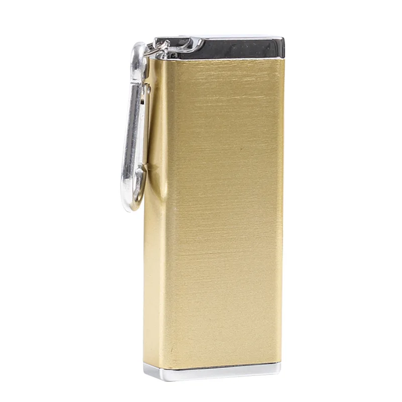 Outdoor Portable 8 Cigarette Case Ashtray Pressure and Moisture Resistant Aluminum Cigarette Case Cigarette Accessories