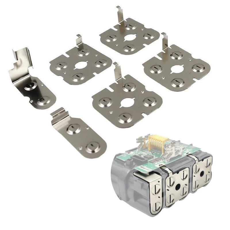 

1set 18V Lithium Battery Case 10*18650 Cell Holder BMS PCBA Nickel Connector Plate Li-ion Battery For 18V Cells Bonding Welding