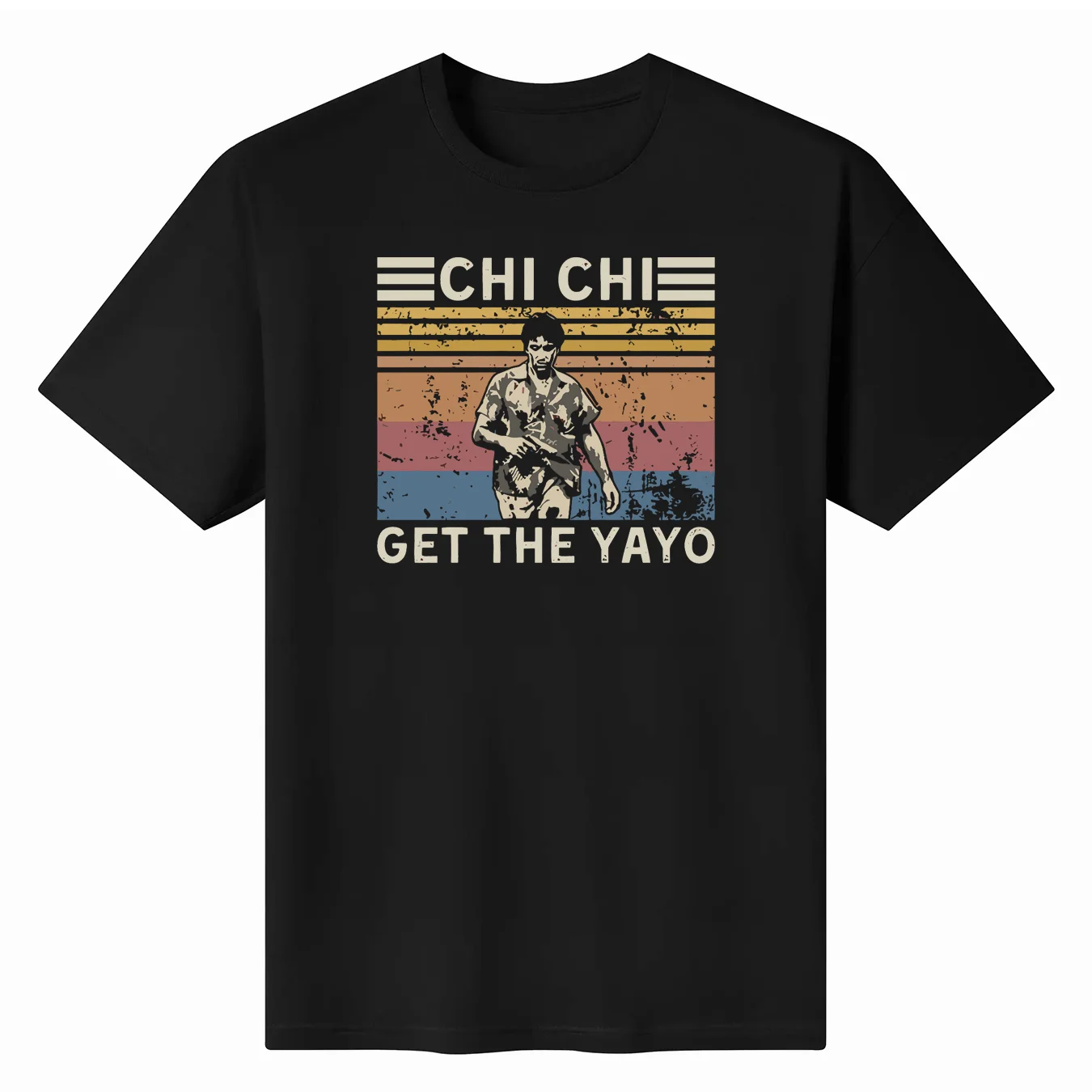 

Chi Chi Get The Yayo Vintage T Shirt Hoodie Sweatshirts Custom Aldult Teen Unisex Digital Printing Tee Shirts S-3Xl