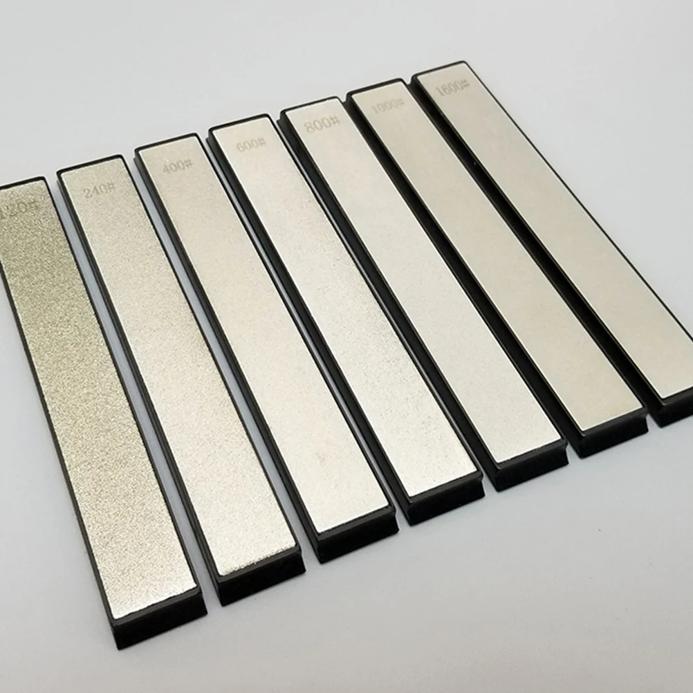 

4Pcs Durable Adamas Sharpening Stone 240-1000 Grit for Home Kitchen Restaurant Multi-Purpose Tool Edge Sharpener