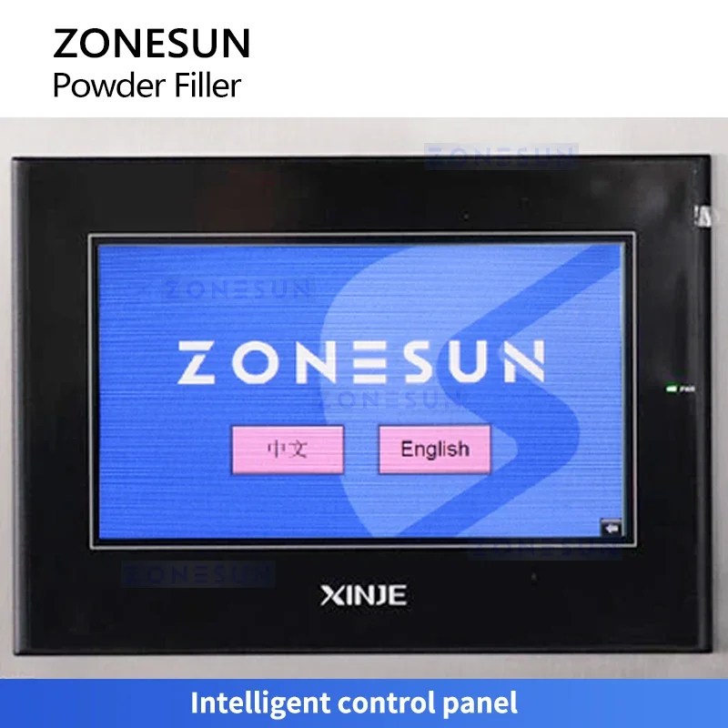 ZONESUN ZS-FM380 Mesin Pengisi Auger Bubuk Stik Mesin Pengemas Sachet untuk Kopi, Susu, Bubuk Halus